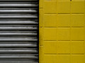 garage door and wall, Manhattan
