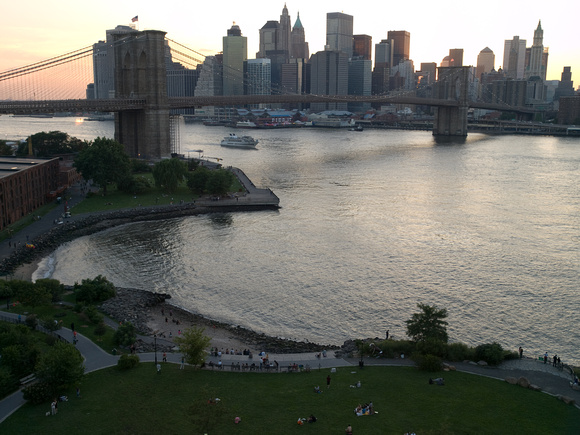 View from the Manhattan Bridge
