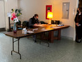 facilitator at work during break time