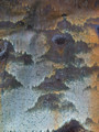 Metal on the side of the barn
